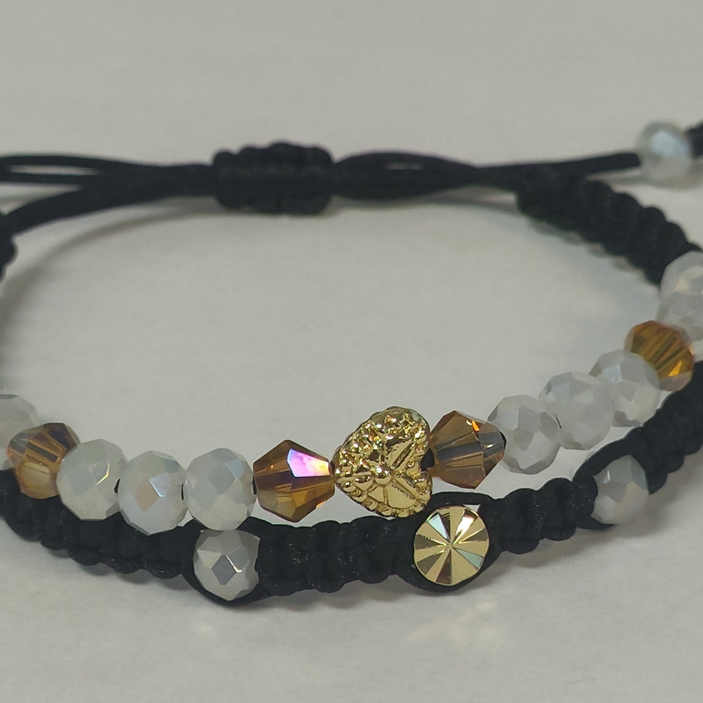 Black Double Macrame Bracelet