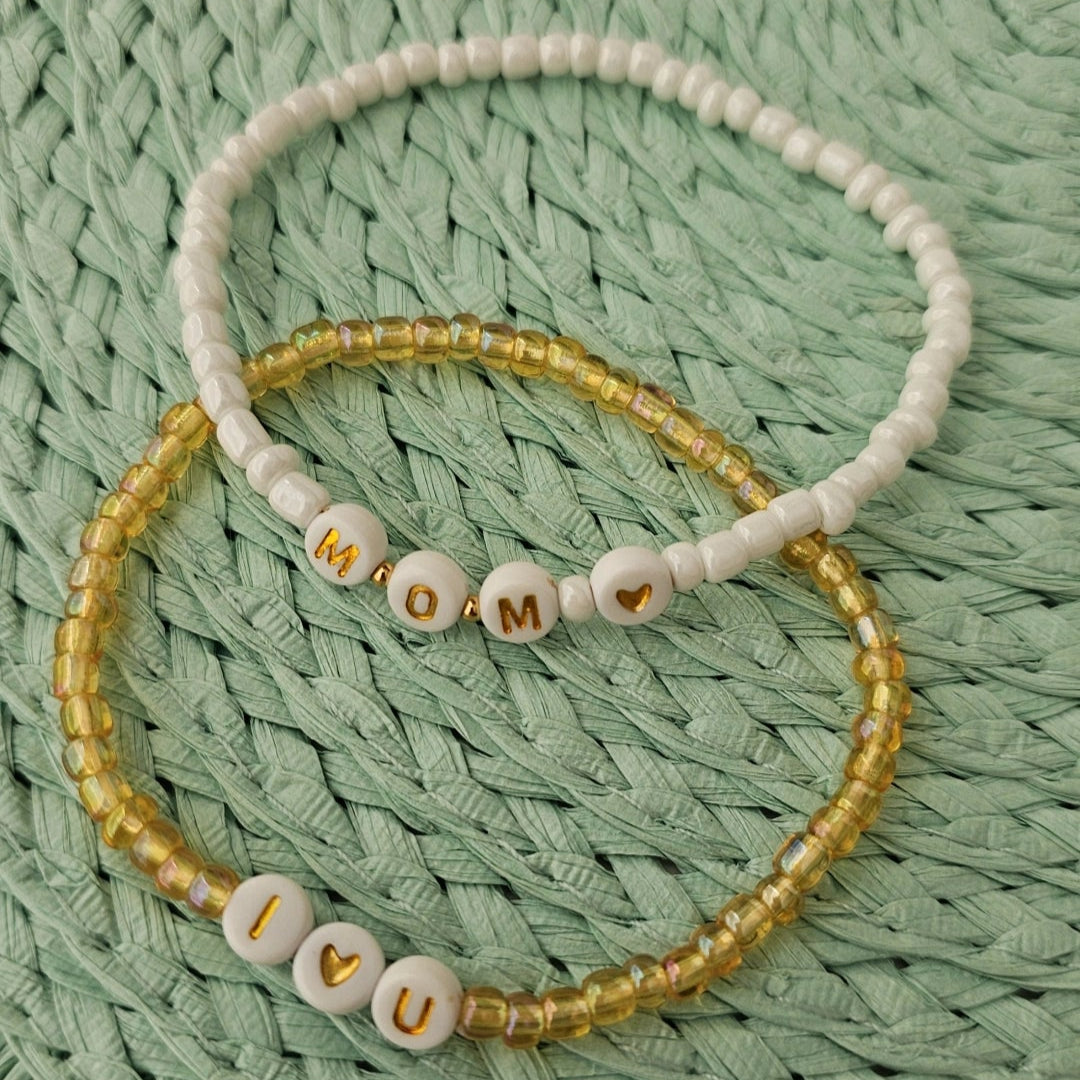 I love you Mom Bracelets