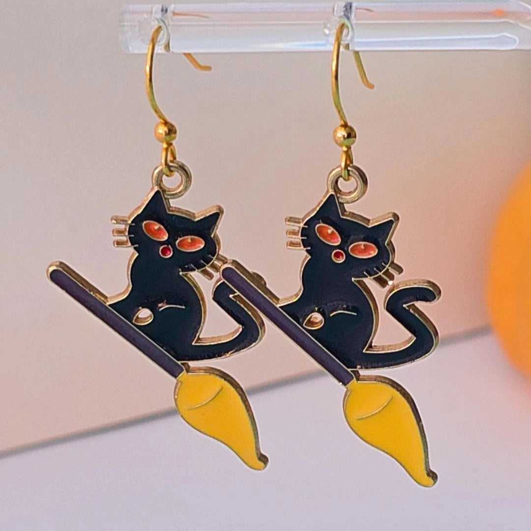 Mystic Cat Earrings