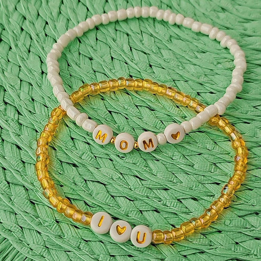 I love you Mom Bracelets