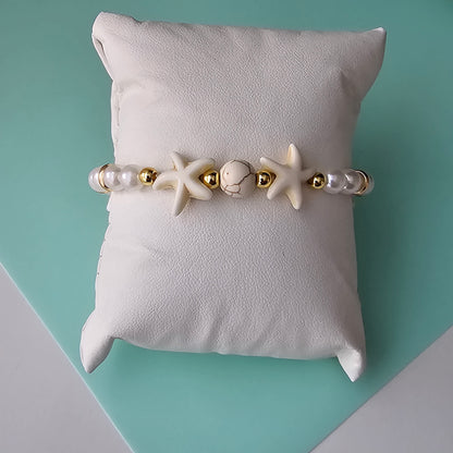 Gold Starfish Bracelet