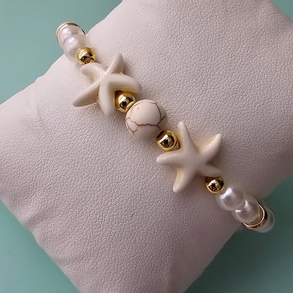 Gold Starfish Bracelet