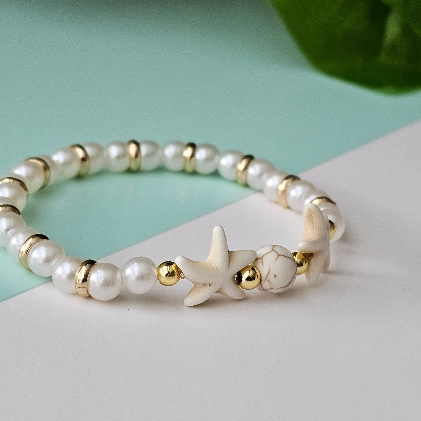 Gold Starfish Bracelet