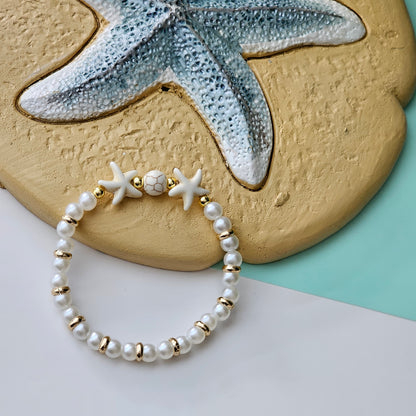 Gold Starfish Bracelet