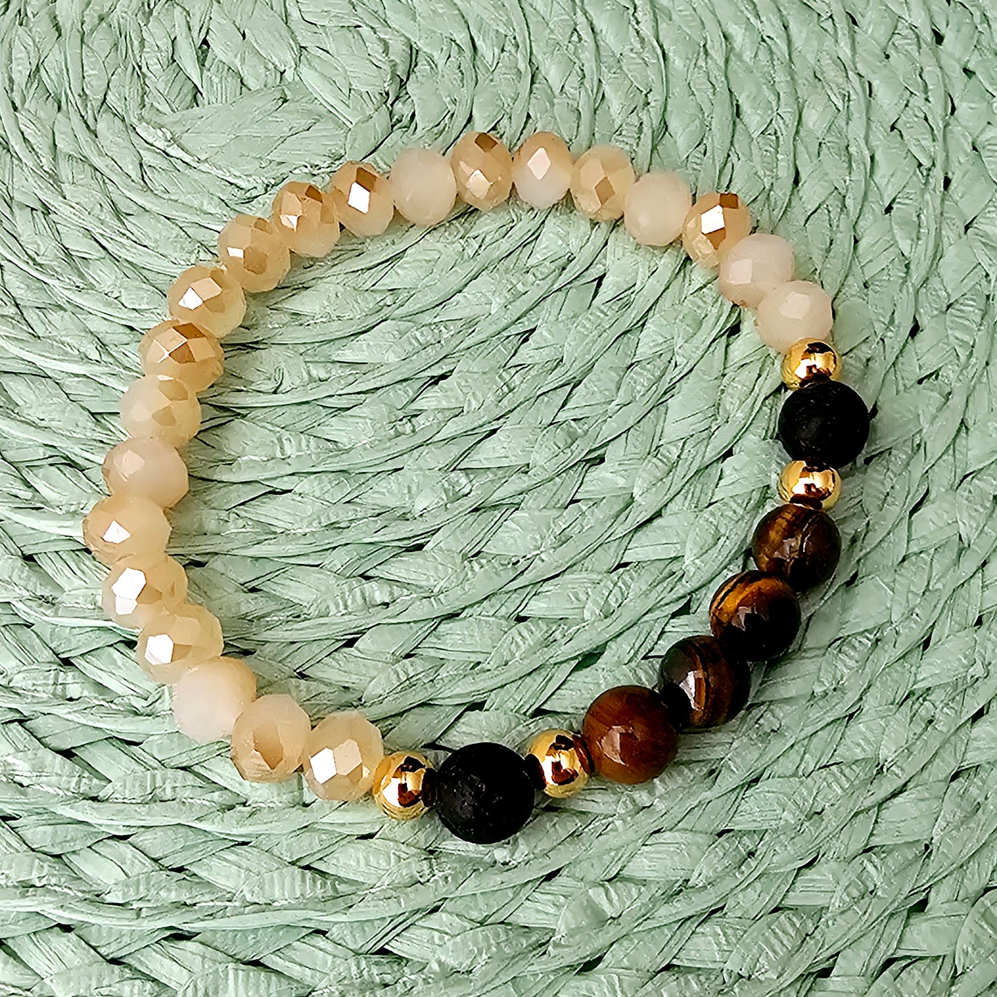 Tiger Eye Crystal Bracelet