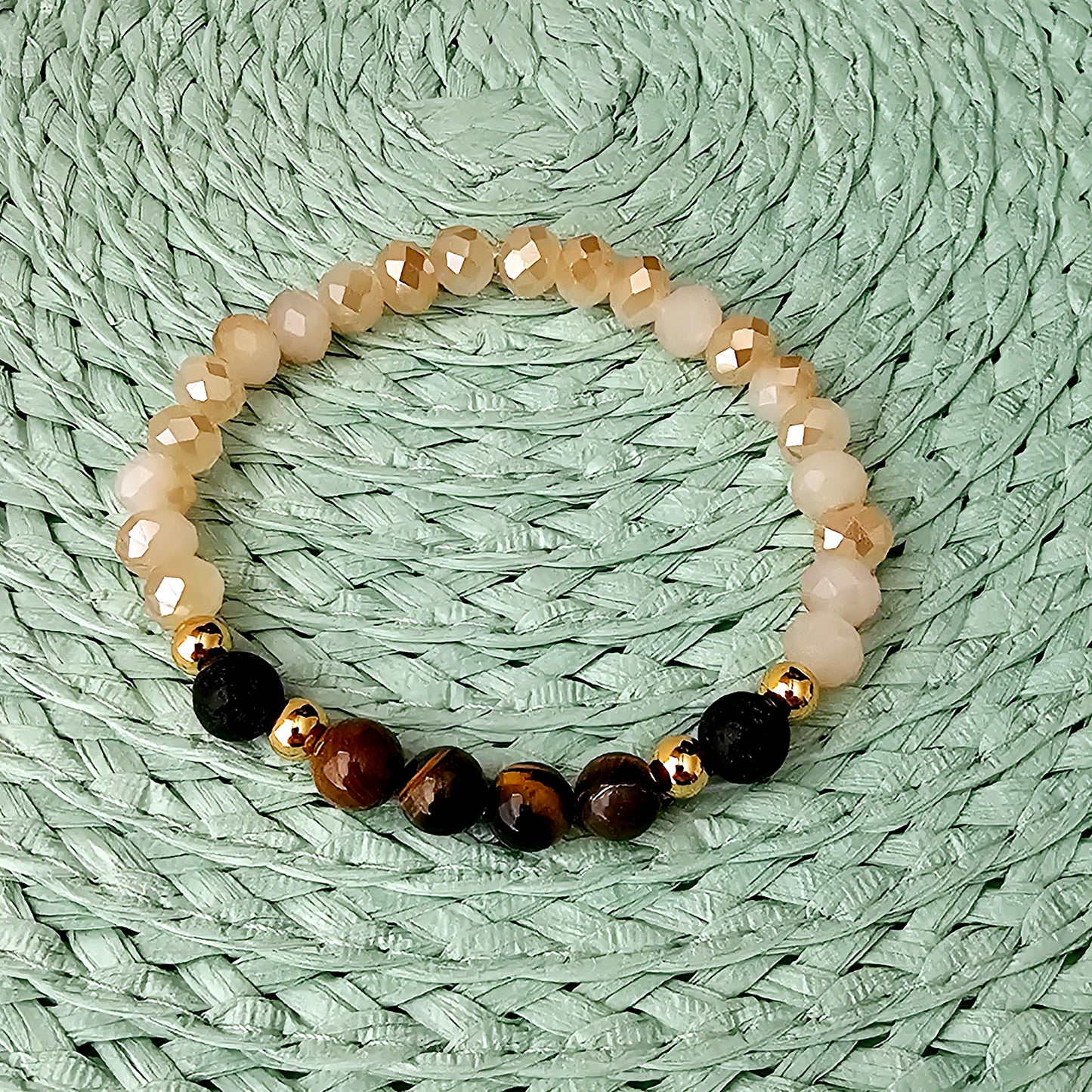 Tiger Eye Crystal Bracelet