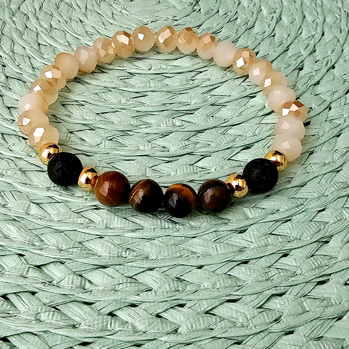 Tiger Eye Crystal Bracelet