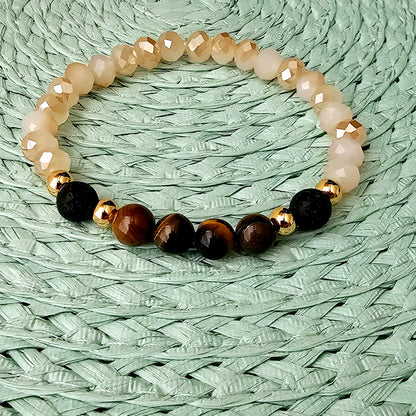 Tiger Eye Crystal Bracelet