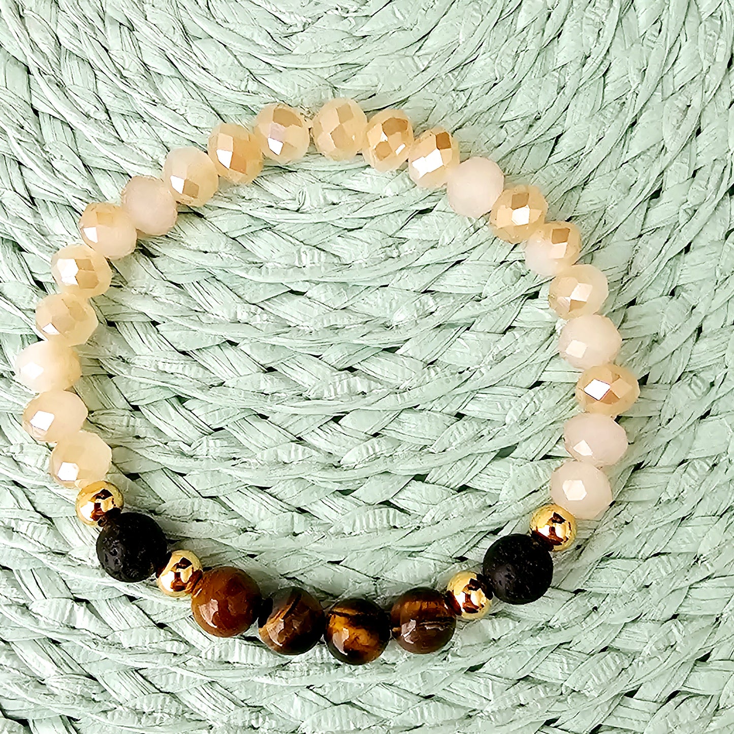 Tiger Eye Crystal Bracelet