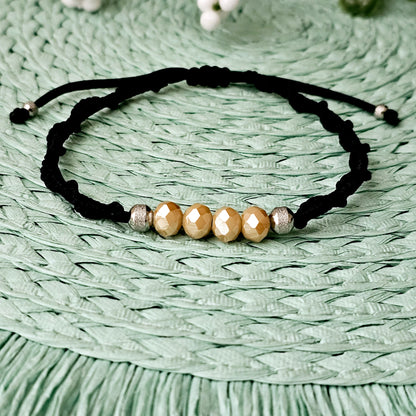 Crystal Spiral Bracelet