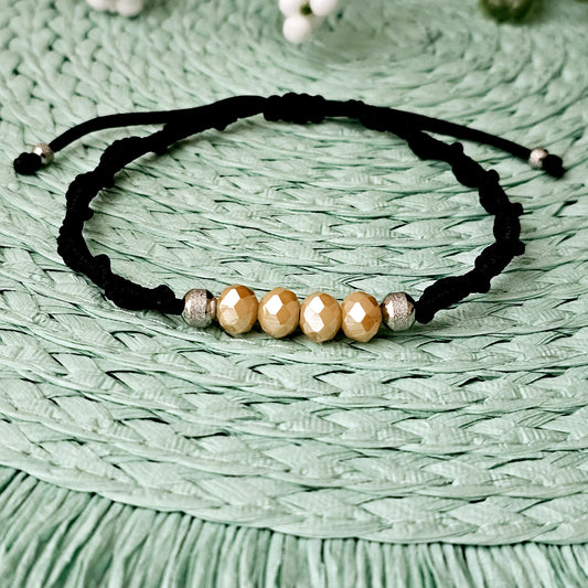 Crystal Spiral Bracelet