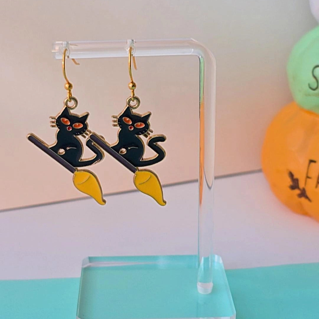 Mystic Cat Earrings