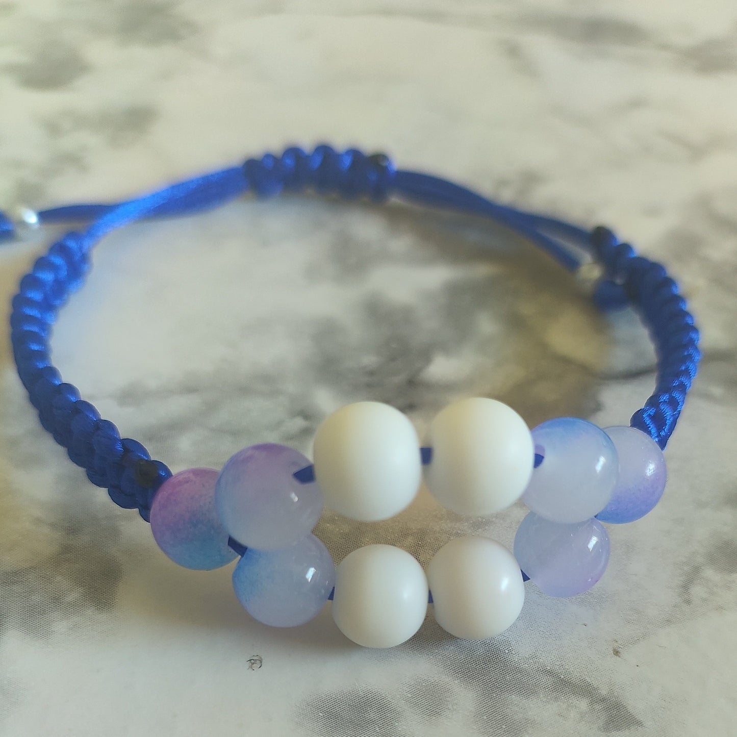 Macrame Rose Quartz Bracelet