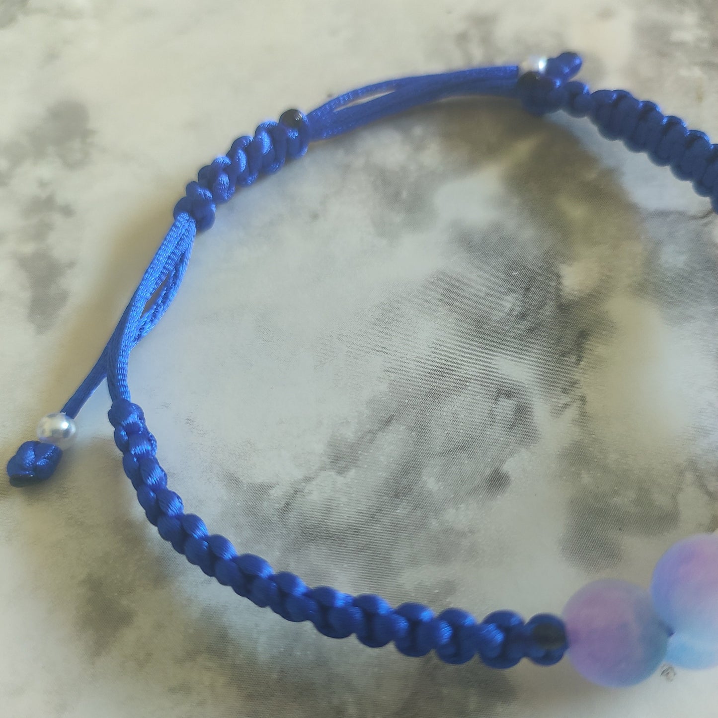Macrame Rose Quartz Bracelet