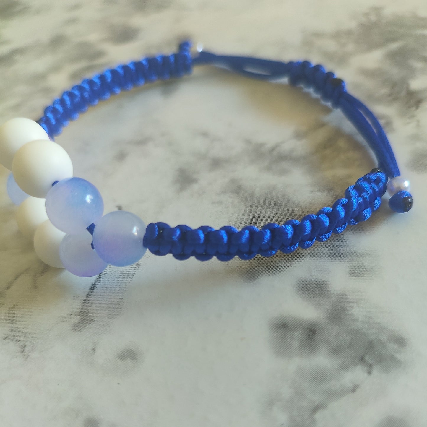 Macrame Rose Quartz Bracelet