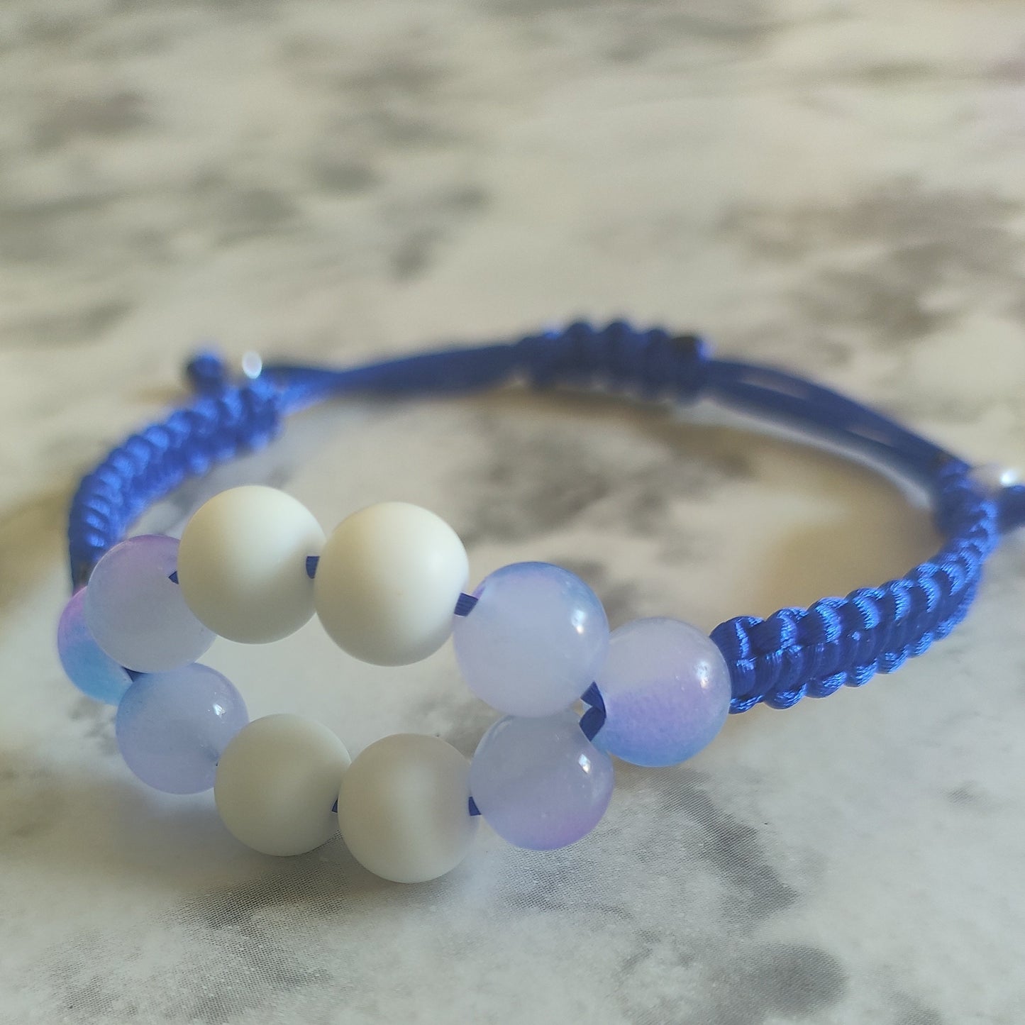 Macrame Rose Quartz Bracelet