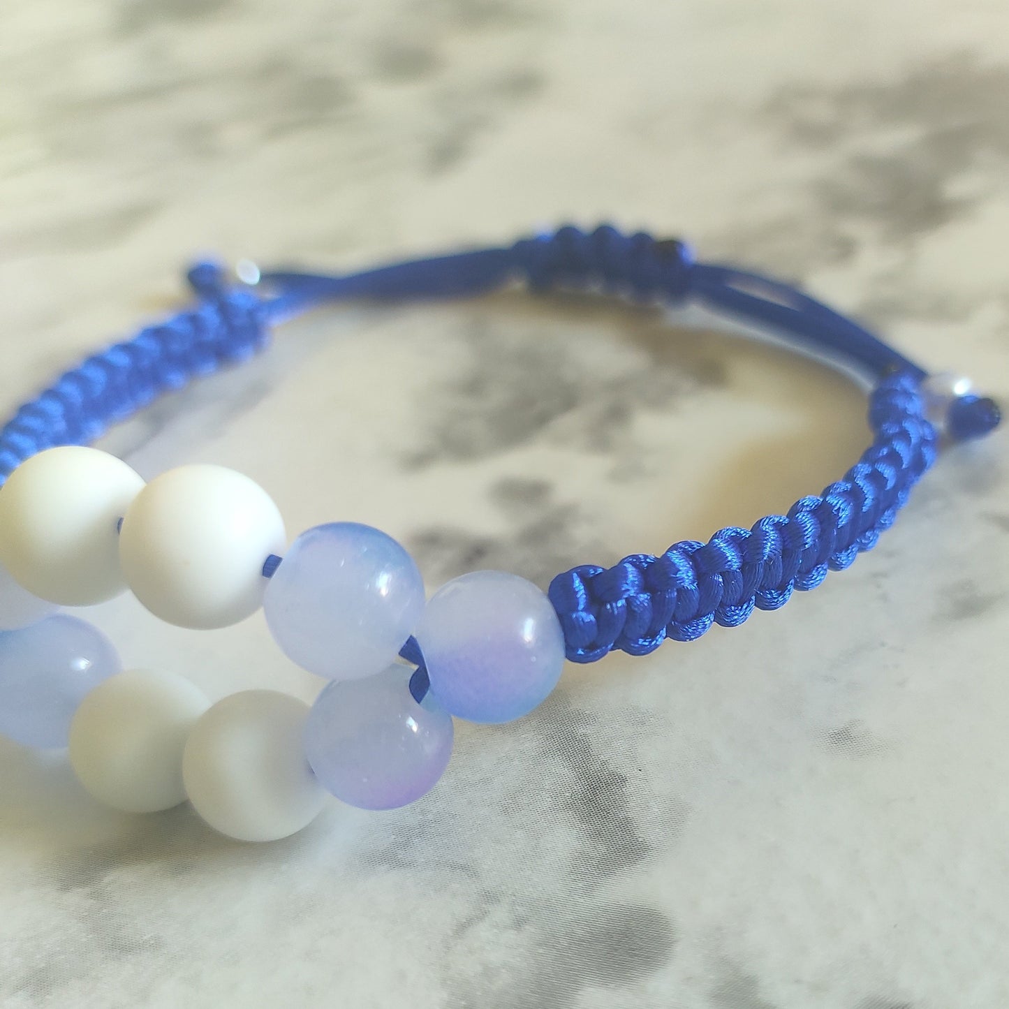 Macrame Rose Quartz Bracelet