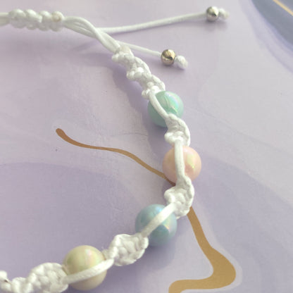 Infinity Heart Macrame Bracelet