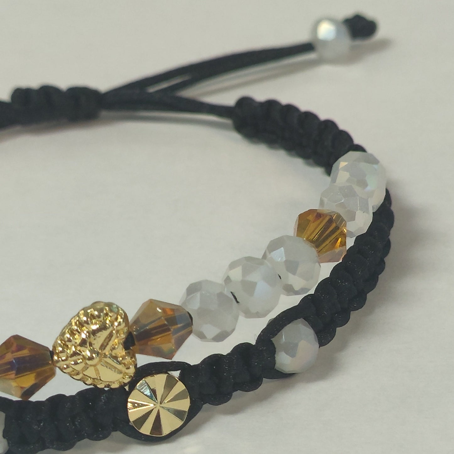 Black Double Macrame Bracelet