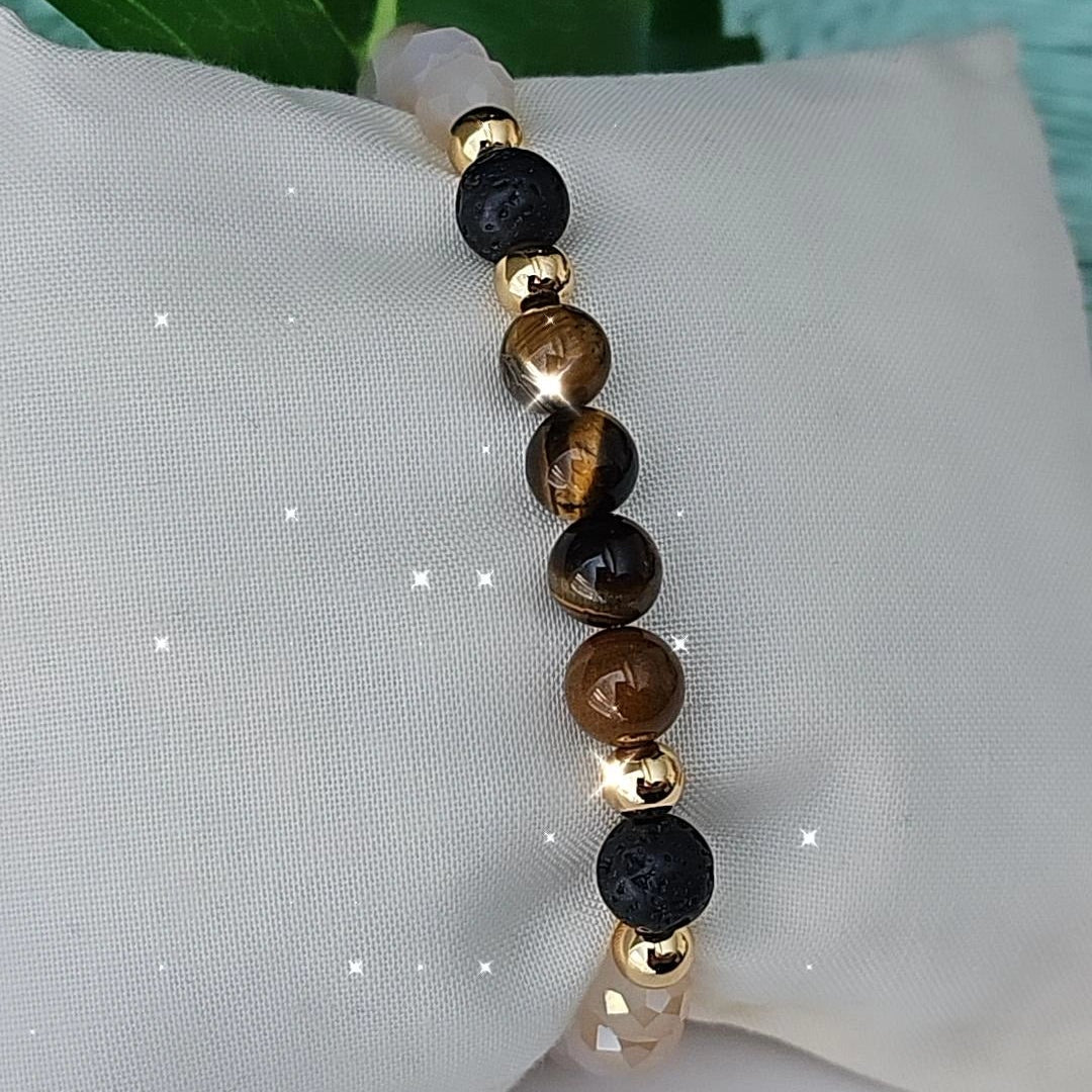 Tiger Eye Crystal Bracelet