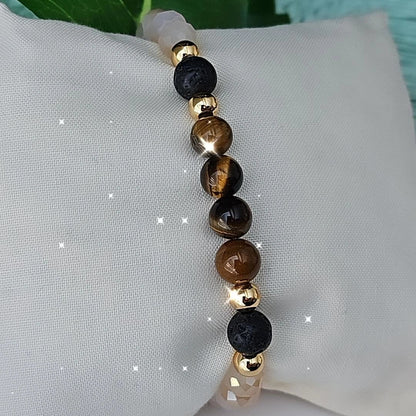 Tiger Eye Crystal Bracelet