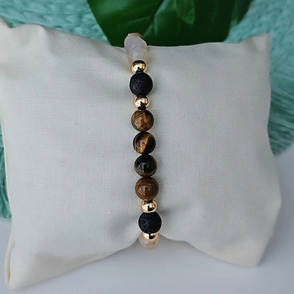 Tiger Eye Crystal Bracelet