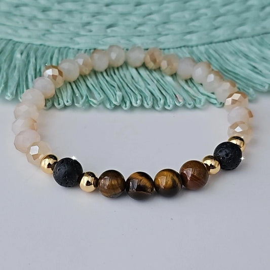 Tiger Eye Crystal Bracelet