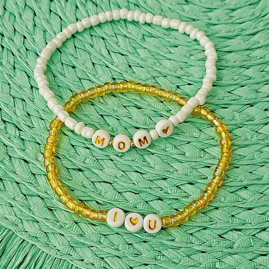 I love you Mom Bracelets