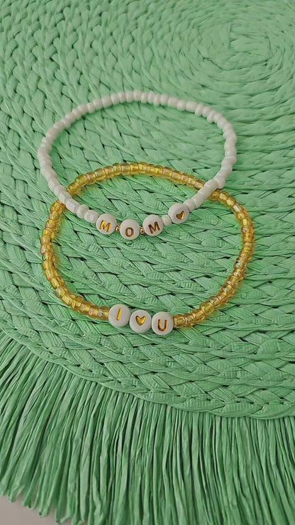 I love you Mom Bracelets
