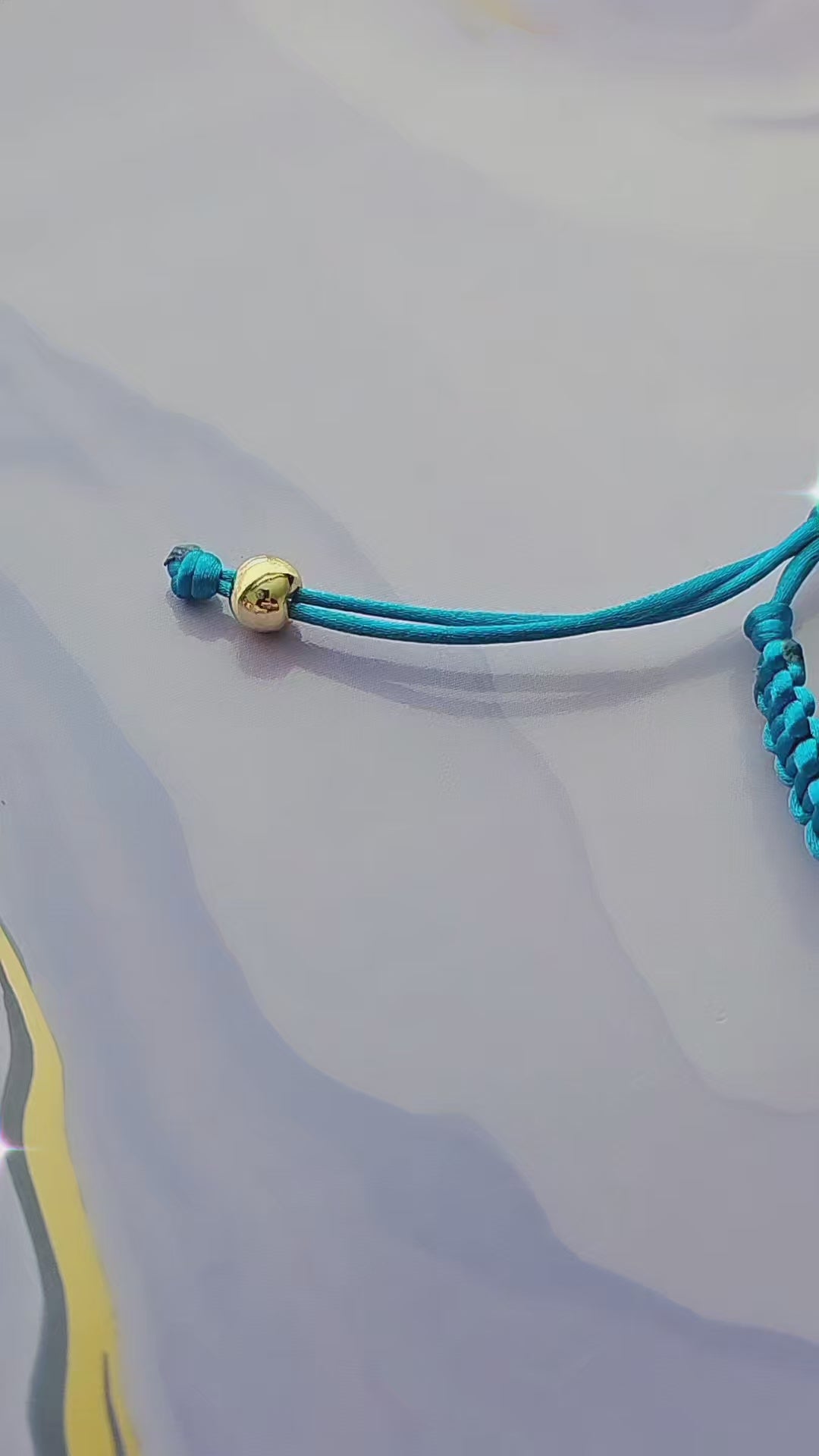 Bracelet under a natural daylight 