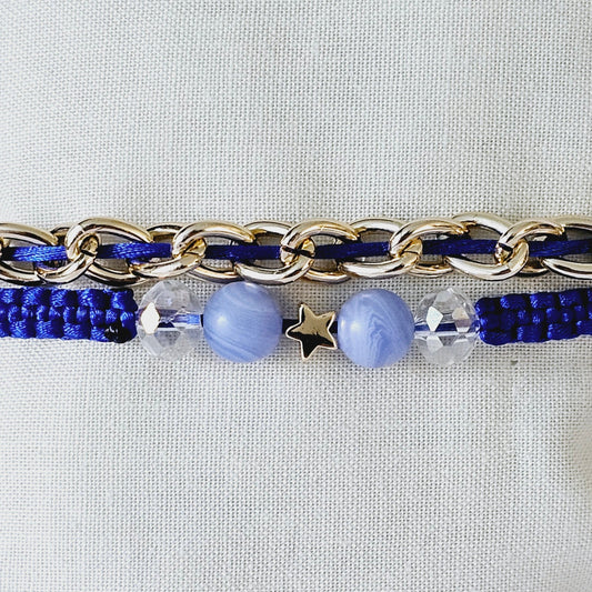 You're Royal Macrame Bracelet