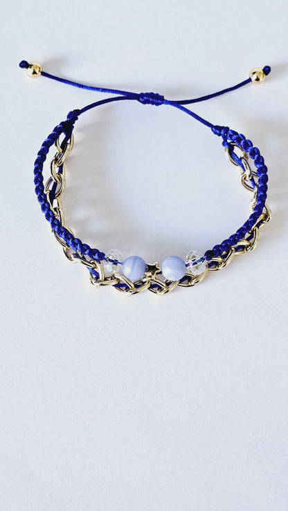 You're Royal Macrame Bracelet